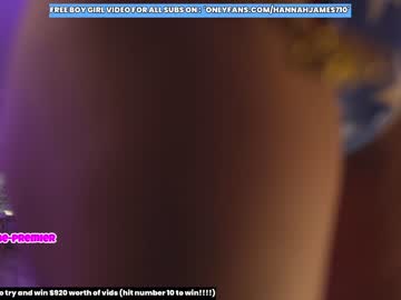 webcam girl hannahjames710 image #5574120