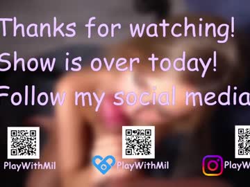 webcam girl playwithmil image #6370158