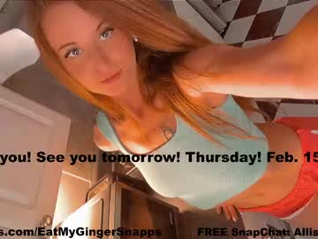 webcam girl eatmygingersnapps image #6349295